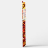 赤いオーニング生地の下に隠された交差コード Case-Mate iPhoneケース (裏面 / 左)