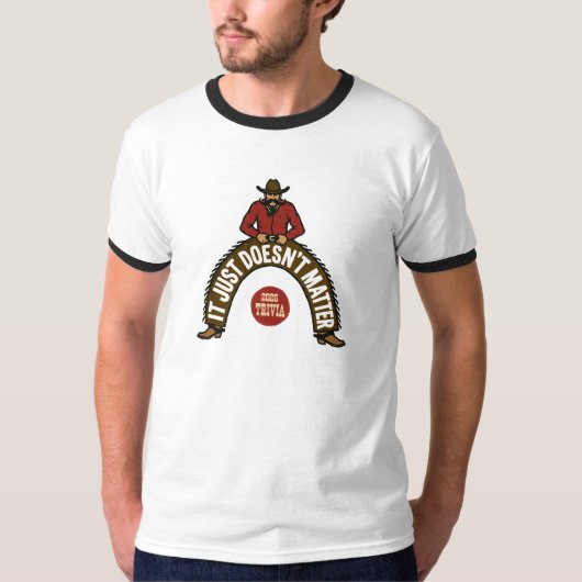 赤いカウボーイのベル Tシャツ (正面)