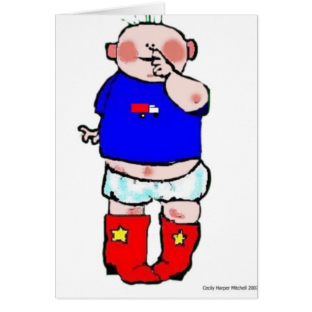 赤いカウボーイ・ブーツ (正面)