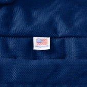 赤いカスタムおもちゃのトラックの画像を持つ子供のバックパック AMERICAN APPAREL™バックパック (タグ)