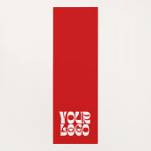 赤いカスタムロゴ販売促進業務 ヨガマット (裏面)