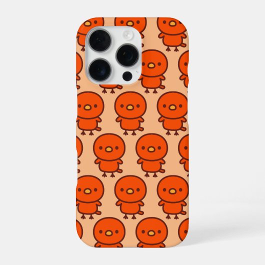 赤いカナリア iPhoneケース (裏面)