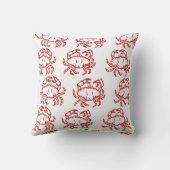 赤いカニ クッション (裏面)