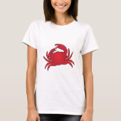 赤いカニ Tシャツ (正面)