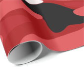 赤いカムフラージュ ラッピングペーパー (ロールコーナー)