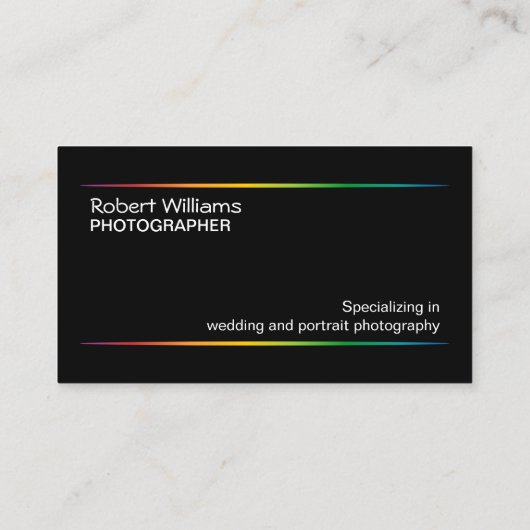 赤いカメラマン 名刺 (裏面)