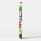 赤いカラスの継ぎ目のない模様 Case-Mate iPhoneケース (裏面 / 右)