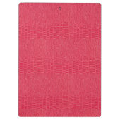 赤いカラフル爬虫性のスキンクリップボードを持つ鳥 クリップボード (裏面)