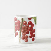 赤いカラント(リブスラム) by Redoute コーヒーマグカップ (中央)