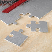 赤いカーニバルのマスク、謝肉祭、ベニスの女性 ジグソーパズル (側面)