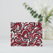 赤いカーニバルクローズアップPOSTカード ポストカード (スタンド正面)