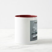 赤いカーネーション-マグ マグカップ (中央)