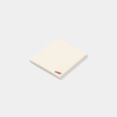 赤いカーレース絵文字 ポストイット (アングル)