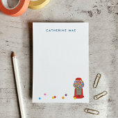 赤いガムボールマシン キャンディー バブルガム ポストイット