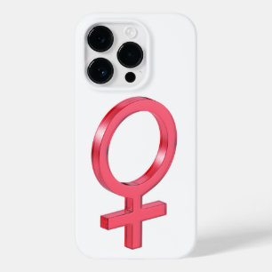 赤いガラスの女性の性徴 Case-Mate iPhone 14 PROケース