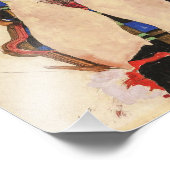 赤いガーターズの女の子 | エゴンシエレ | フォトプリント            (角)