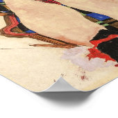 赤いガーターズの女の子 | エゴンシエレ | ポスター (角)