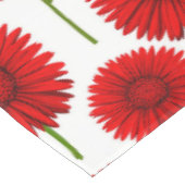 赤いガーベラの花束 テーブルクロス (アングル)