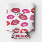 赤いキスをする唇サンダー_コーブ 缶クーラー (正面)