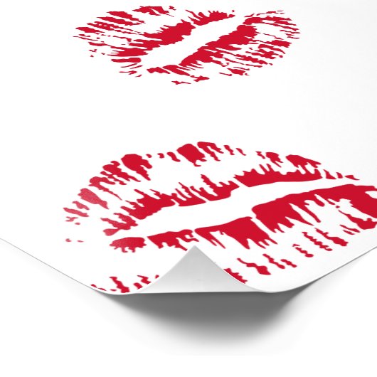 赤いキス ポスター (コーナー)