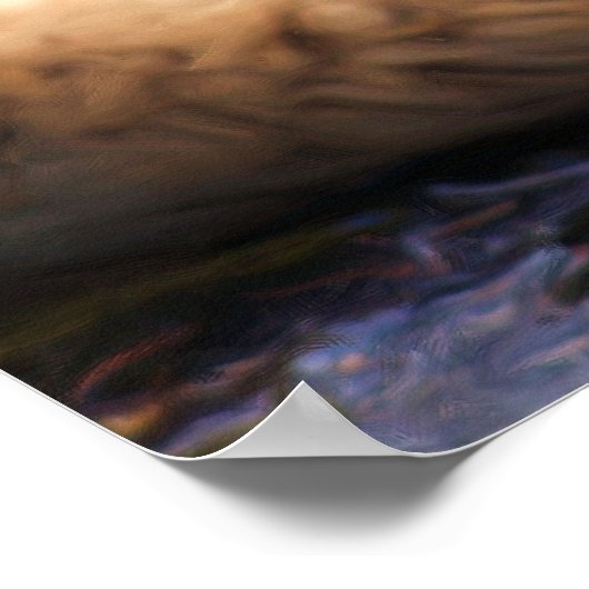 赤いキツネが野生生物の画像に描き込む ポスター (角)