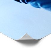 赤いキツネで制服と花火 | AI Art ポスター (角)