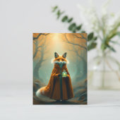 赤いキツネと魔法 ポストカード (スタンド正面)