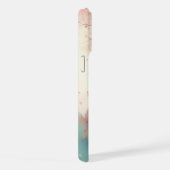 赤いキツネの桜の木 iPhoneケース (右側面)