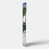 赤いキツネは雪の土手、バルペス、山に座っている。 Case-Mate iPhoneケース (裏面 / 右)