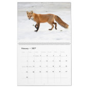 赤いキツネカレンダー2021 カレンダー (2月 2027)
