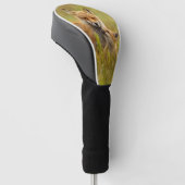 赤いキツネキットがママを調べる ゴルフヘッドカバー (アングル)