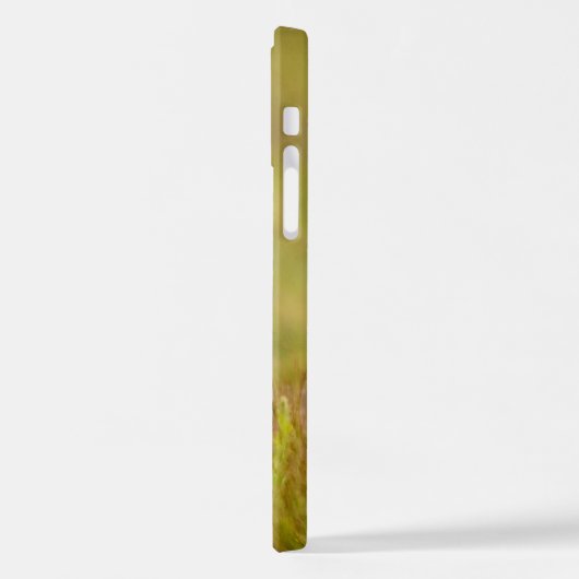 赤いキツネキットがママを調べる iPhoneケース (左側面)