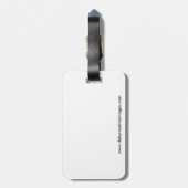 赤いキツネキット ラゲッジタグ (裏面縦)