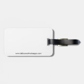 赤いキツネキット ラゲッジタグ (裏面横)