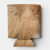 赤いキツネファーパターンタイル 缶クーラー (裏面)