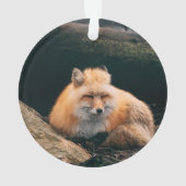 赤いキツネ オーナメント (裏面)