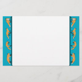 赤いキツネ 便箋