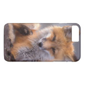 赤いキツネ, Vulpes vulpes, 子狐が体を掻く Case-Mate iPhoneケース (裏面(横))