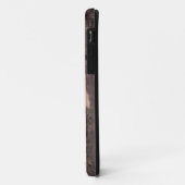 赤いキツネ、Vulpes vulpes、子狐が体を掻く、 Case-Mate iPhoneケース (裏面/左)