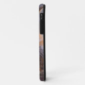 赤いキツネ、Vulpes vulpes、子狐が体を掻く、 Case-Mate iPhoneケース (裏面/左)