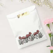 赤いキノコのキャップ フェイバーバッグ (封をした状態)