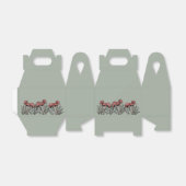 赤いキノコのキャップ フェイバーボックス (折り畳みなし)