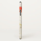 赤いキノコの色あせた背動揺して景 Case-Mate iPhoneケース (裏面/右)