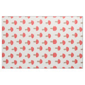 赤いキノコ ファブリック (ファットクウォーター)