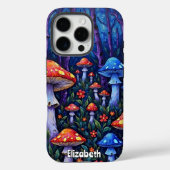 赤いキャップのキノコの玉 Case-Mate iPhoneケース (裏面)