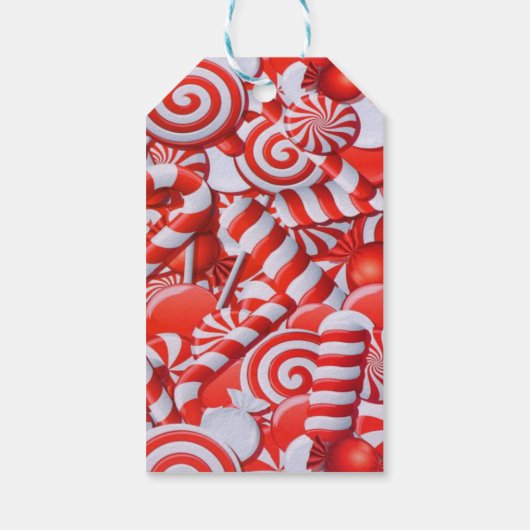 赤いキャンディ ギフトタグ (裏面)