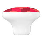 赤いキューブ セラミックノブ (側面)