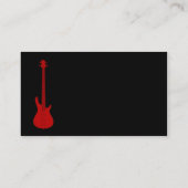 赤いギター 名刺 (裏面)