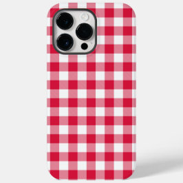 赤いギンガム Case-Mate iPhone 14 PRO MAXケース