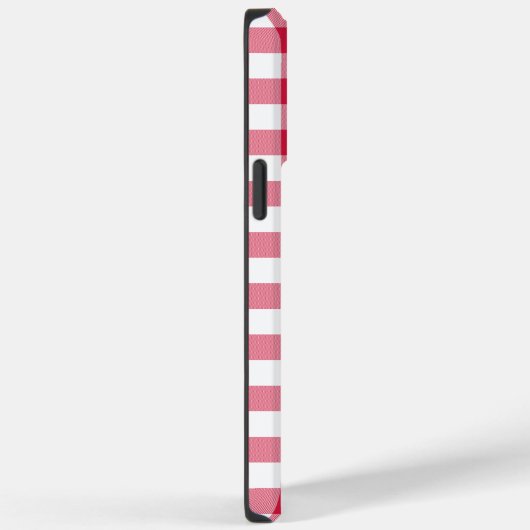 赤いギンガム Case-Mate iPhoneケース (裏面 / 右)